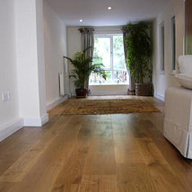 Engineered Rustic Oak with an Oil Finish